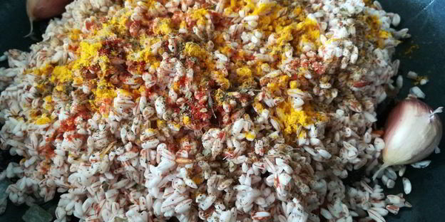 плов с сухофруктами