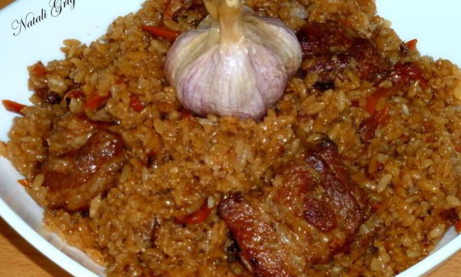 Рецепт плова со свиными ребрышками