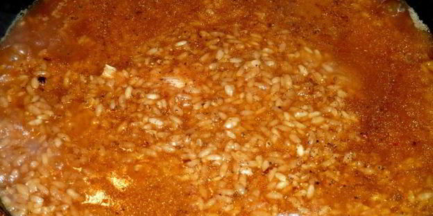 плов со свиными ребрышками