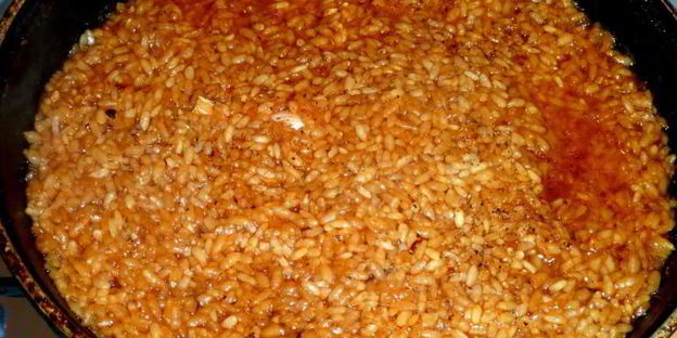 плов со свиными ребрышками