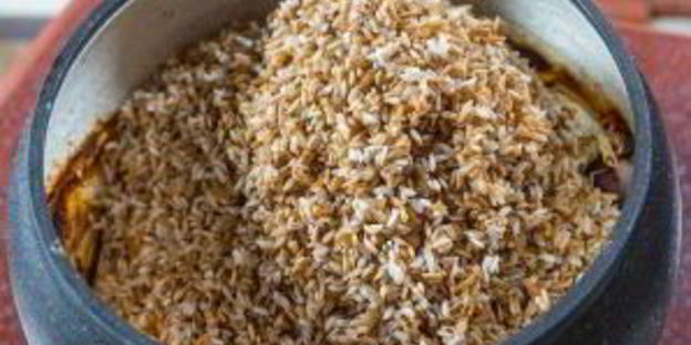 плов в чугунке в духовке