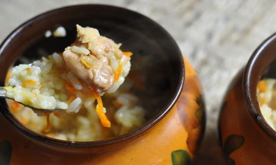 Рецепт плова в горшочкаха