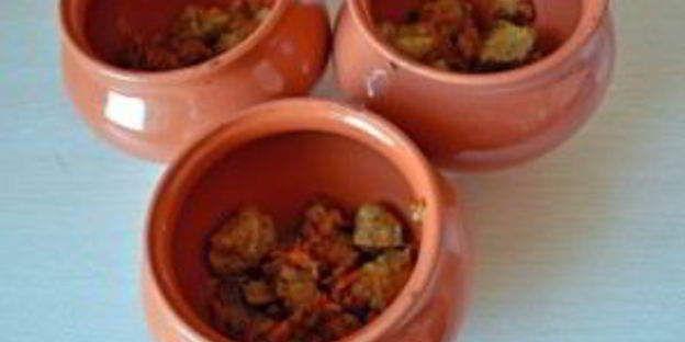 плов в горшочке в духовке