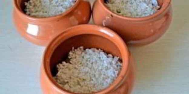 плов в горшочке в духовке