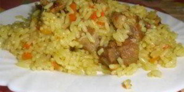 плов в кастрюле