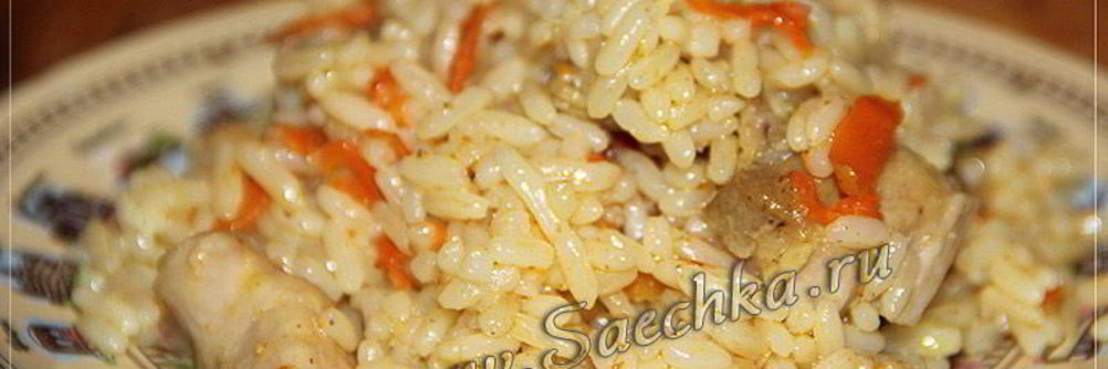 Плов в мультиварке Steba
