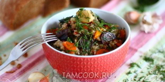 постный плов с грибами в мультиварке