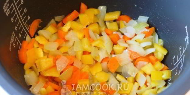 постный плов с грибами в мультиварке