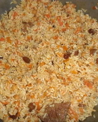 Узбекский плов