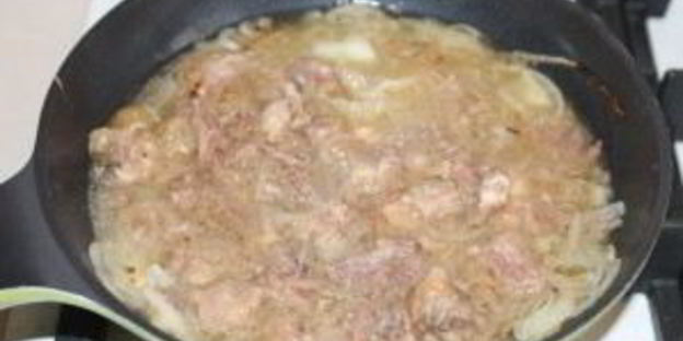 подливка из тушенки