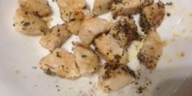 пп-паста из цукини с курицей и моцареллой