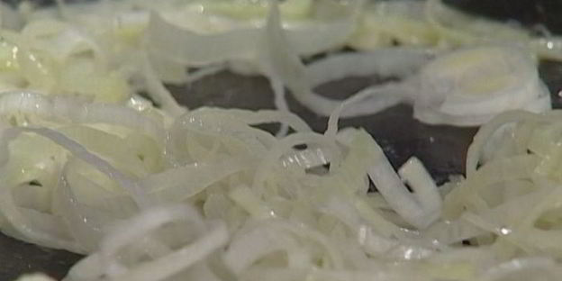 пюре из картофеля и порея с творогом