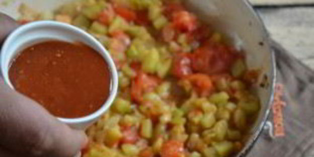 диетическое рагу из кабачков