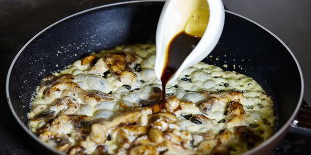 фрикасе из курицы с картофелем