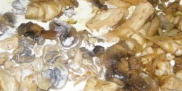 фрикасе из курицы с шампиньонами