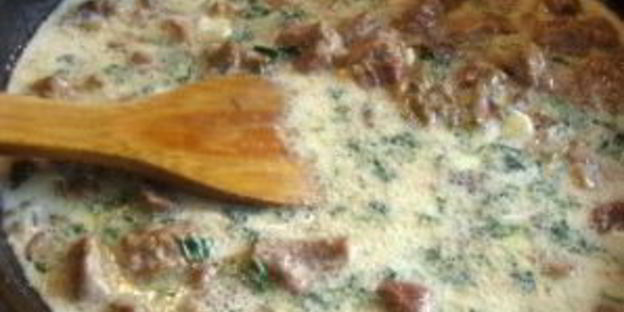 фрикасе из телятины