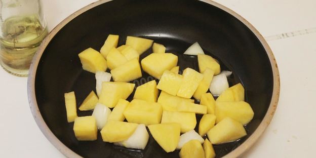 картошка капуста морковь лук рагу