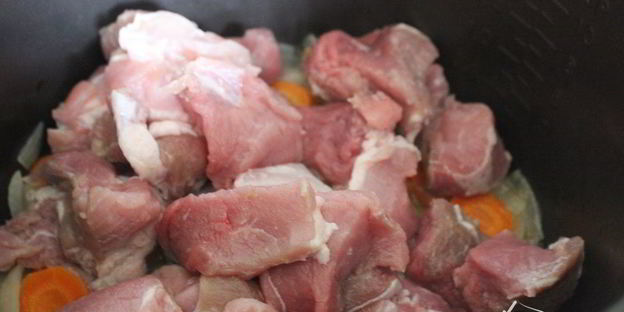 мясное рагу с фасолью