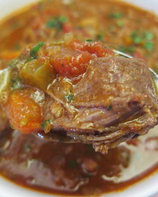 Мясное рагу с овощами