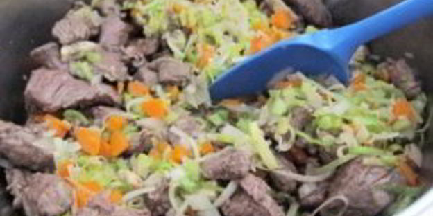 мясное рагу с овощами