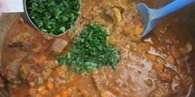 мясное рагу с овощами