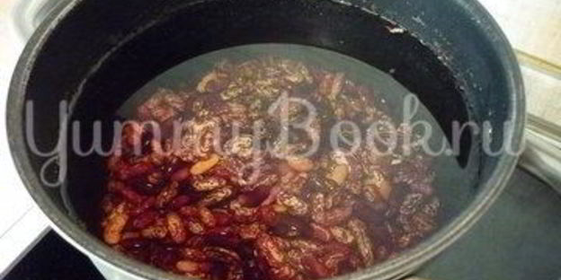 овощное рагу с фасолью