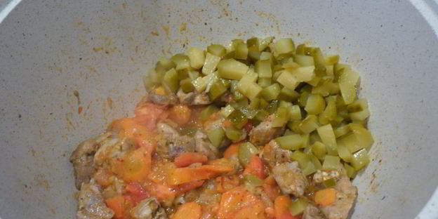 овощное рагу с мясом