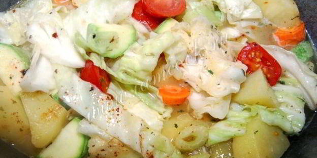 овощное рагу в духовке