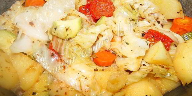 овощное рагу в духовке