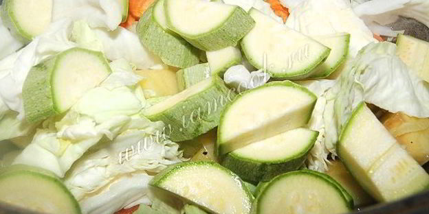 овощное рагу в духовке