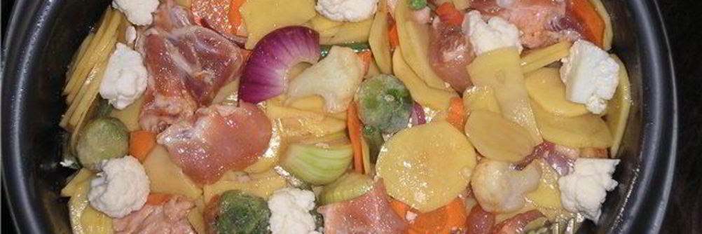 Овощное рагу в горшочке