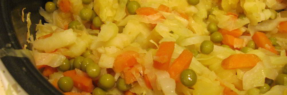 Овощное рагу в мультиварке