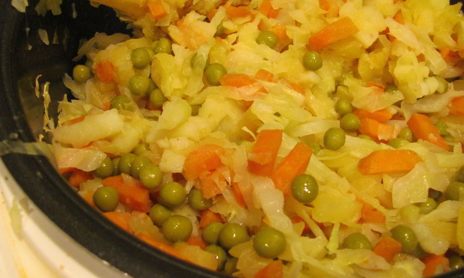 Рецепт овощного рагу в мультиварке