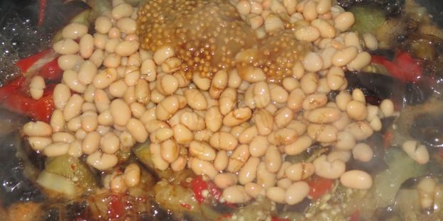 постное рагу с баклажанами