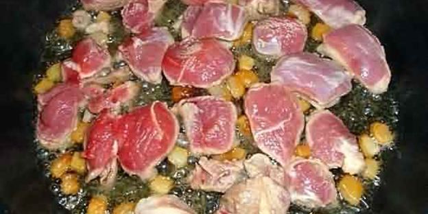 рагу из баранины и овощей