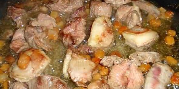 рагу из баранины и овощей