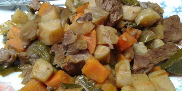 рагу из горшочка