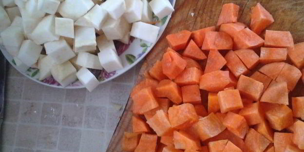 рагу из горшочка