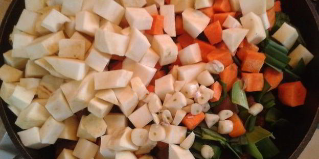 рагу из горшочка