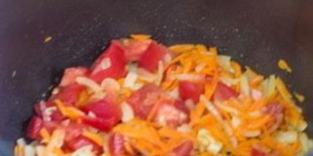 рагу из кабачков в мультиварке