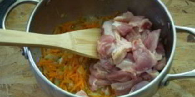 рагу из курицы с картошкой