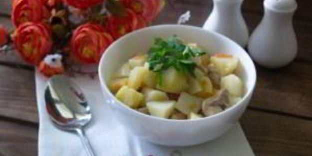 рагу из курицы с картошкой