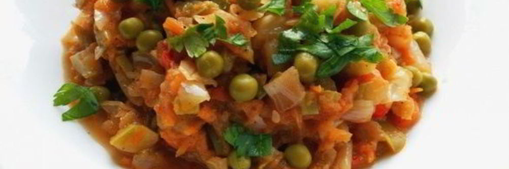 Рагу из свинины в мультиварке