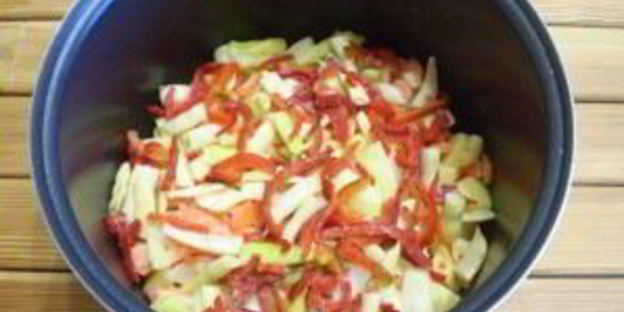 рагу с фасолью