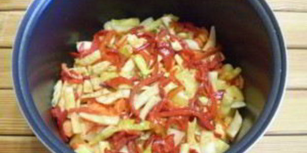 рагу с фасолью