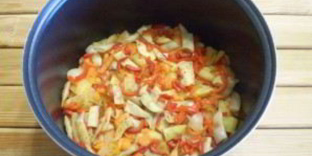 рагу с фасолью