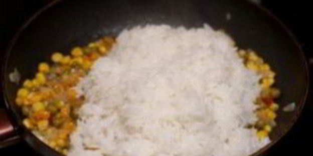 рагу с овощами и рисом