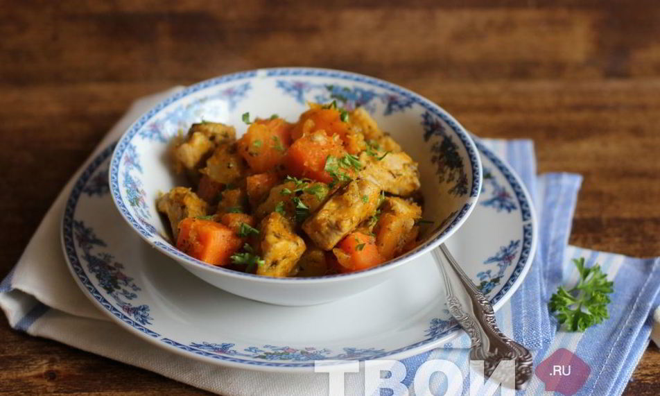 Рецепт рагу с тыквой