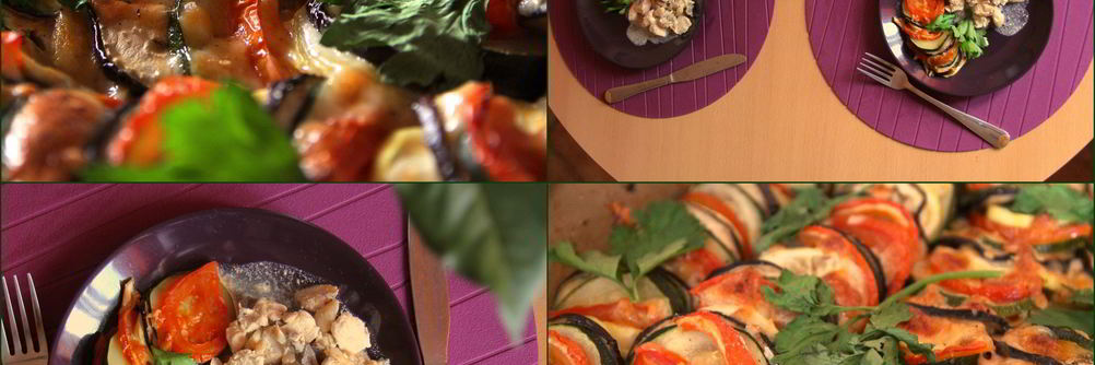 Рататуй c моцареллой