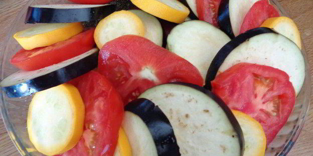 рататуй из запеченных овощей